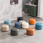 Modern Tufted Ottoman Water Resistant Genuine Leather Round Foot Stool Ottoman Clearhalo 'furn' 'furn_ottomans_poufs' 'Furniture' 'Living Room Furniture' 'Ottomans & Poufs' 'ottomans_poufs' 5851110