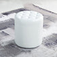 Modern Water Resistant Pouf Circular White Faux Leather Ottoman White 1 Piece Clearhalo 'furn' 'furn_ottomans_poufs' 'Furniture' 'Living Room Furniture' 'Ottomans & Poufs' 'ottomans_poufs' 5851320