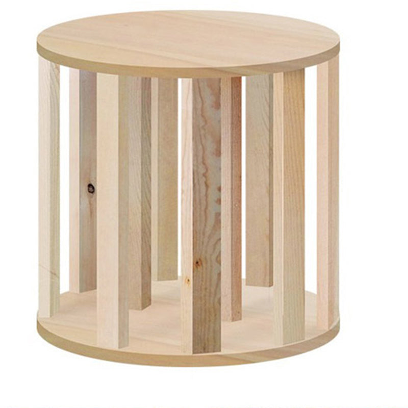 Modern Round Ottoman Pouf Genuine Leather Solid Water Resistant Ottoman for Children Clearhalo 'furn' 'furn_ottomans_poufs' 'Furniture' 'Living Room Furniture' 'Ottomans & Poufs' 'ottomans_poufs' 5851422