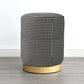 Modern Scratch Resistant Standard Round Velvet Indoor Standard