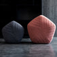 Contemporary Footstool Ottoman Suede Upholstered Solid Color Pentagon Ottoman Clearhalo 'furn' 'furn_ottomans_poufs' 'Furniture' 'Living Room Furniture' 'Ottomans & Poufs' 'ottomans_poufs' 5852181