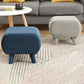 Stylish Indoor Velvet Ottoman Solid Color Stain Resistant Footstool Ottoman Clearhalo 'furn' 'furn_ottomans_poufs' 'Furniture' 'Living Room Furniture' 'Ottomans & Poufs' 'ottomans_poufs' 5852413