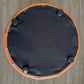 Stylish Round Ottoman Pure Color Faux Leather Water Resistant Standard Ottoman Clearhalo 'furn' 'furn_ottomans_poufs' 'Furniture' 'Living Room Furniture' 'Ottomans & Poufs' 'ottomans_poufs' 5852555