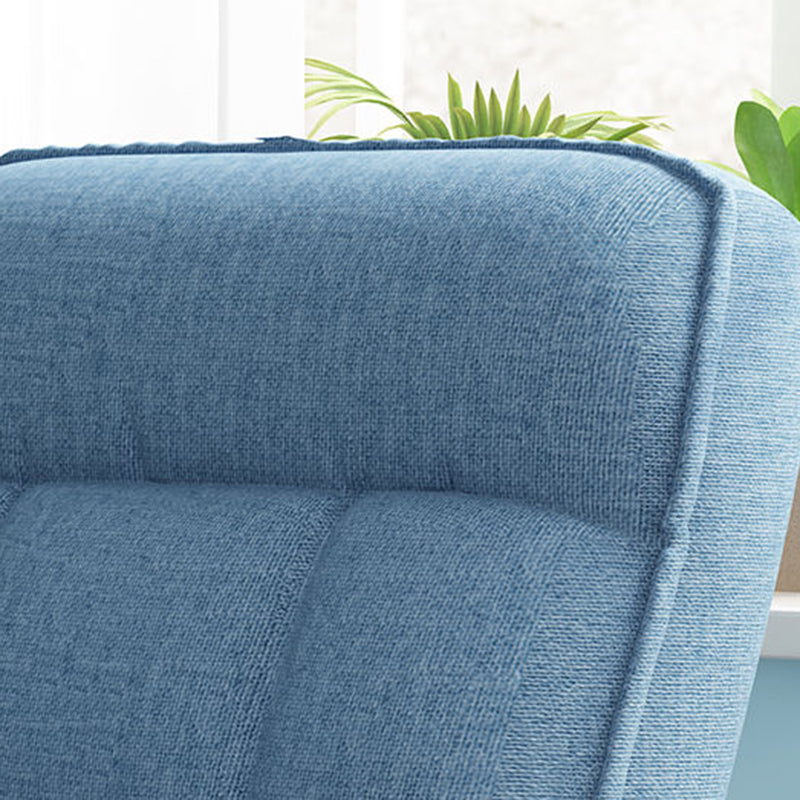 Modern Style Rocking Chair Metal Frame Spindle Rocker Chair with Cushion Clearhalo 'Chairs & Seating' 'furn' 'furn_rocking_chairs' 'Furniture' 'Living Room Furniture' 'Rocking Chairs' 'rocking_chairs' 5853607