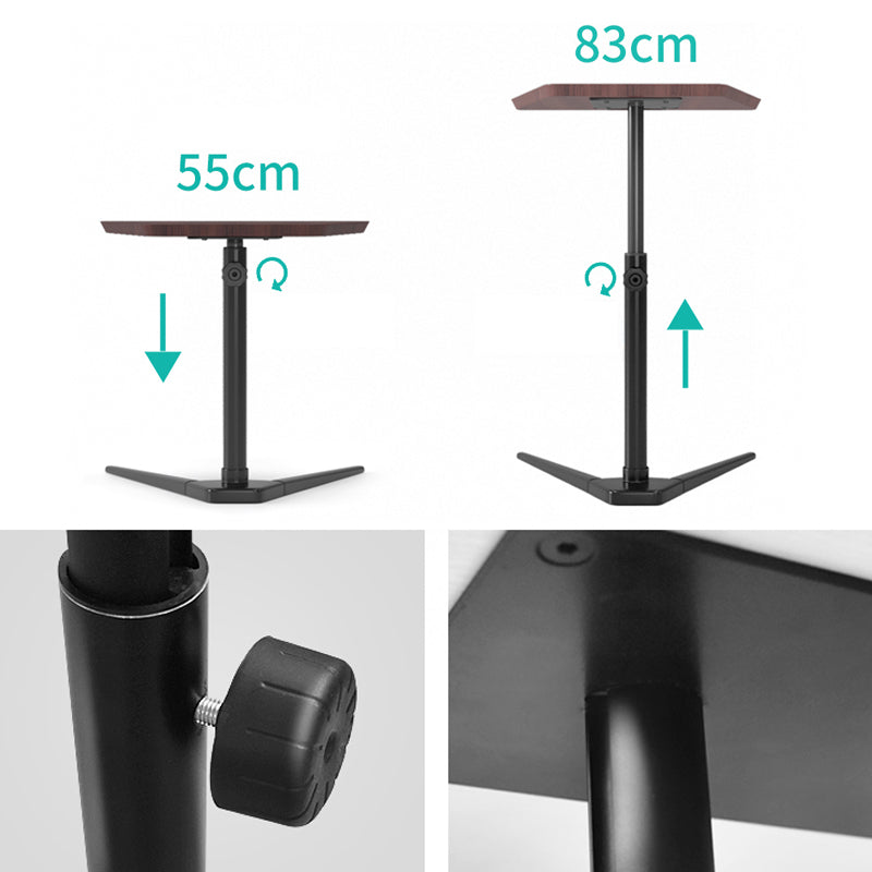 Conviador de escritorio de pedestal contemporáneo Desk de oficina de madera