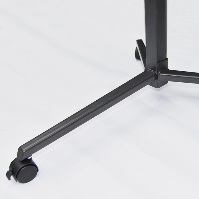 Contemporain Piedstal Base Standing Desk Converter Home Bureau de bureau en bois