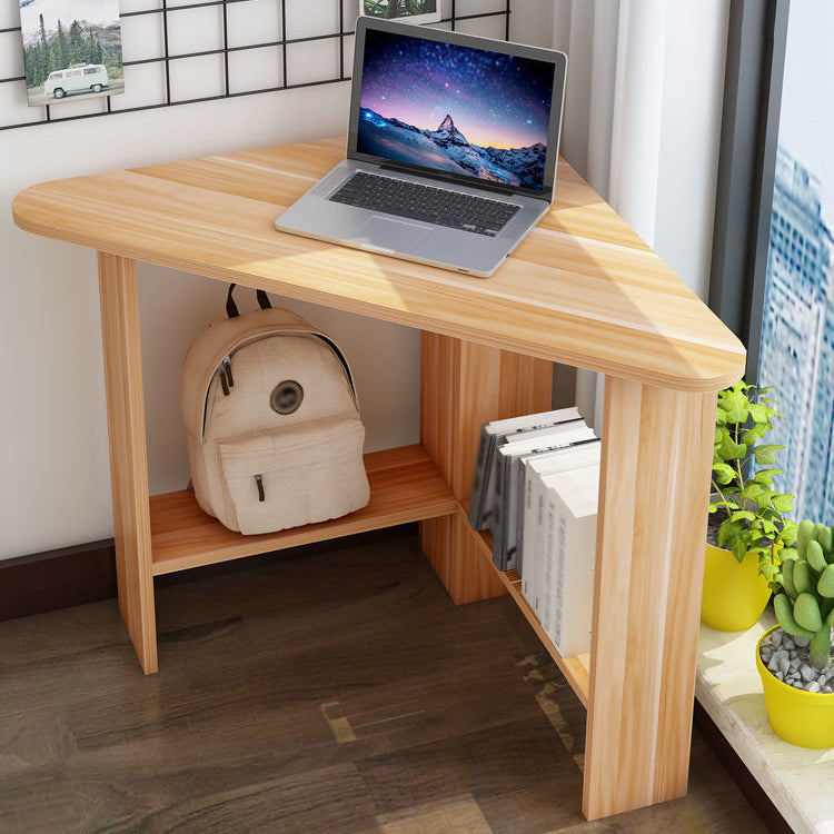 29-inch moderne en eigentijdse schrijfbureau slaapkamer voetstuk houten hoek bureau