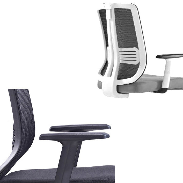 Contemporary Mesh Office Desk Chair High Back Black Office Chair with Arms Clearhalo 'furn' 'furn_office_chair' 'Furniture' 'Office Chairs' 'Office Furniture' 'office_chair' 5856283