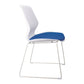 Modern Steel Office Chair Plastic Armless No Wheels Office Chair