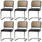 Chaise de bureau à dossier bas de chaise latérale contemporaine sans détresse