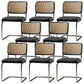Chaise de bureau à dossier bas de chaise latérale contemporaine sans détresse