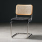 Chaise de bureau à dossier bas de chaise latérale contemporaine sans détresse