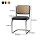 Chaise de bureau à dossier bas de chaise latérale contemporaine sans détresse