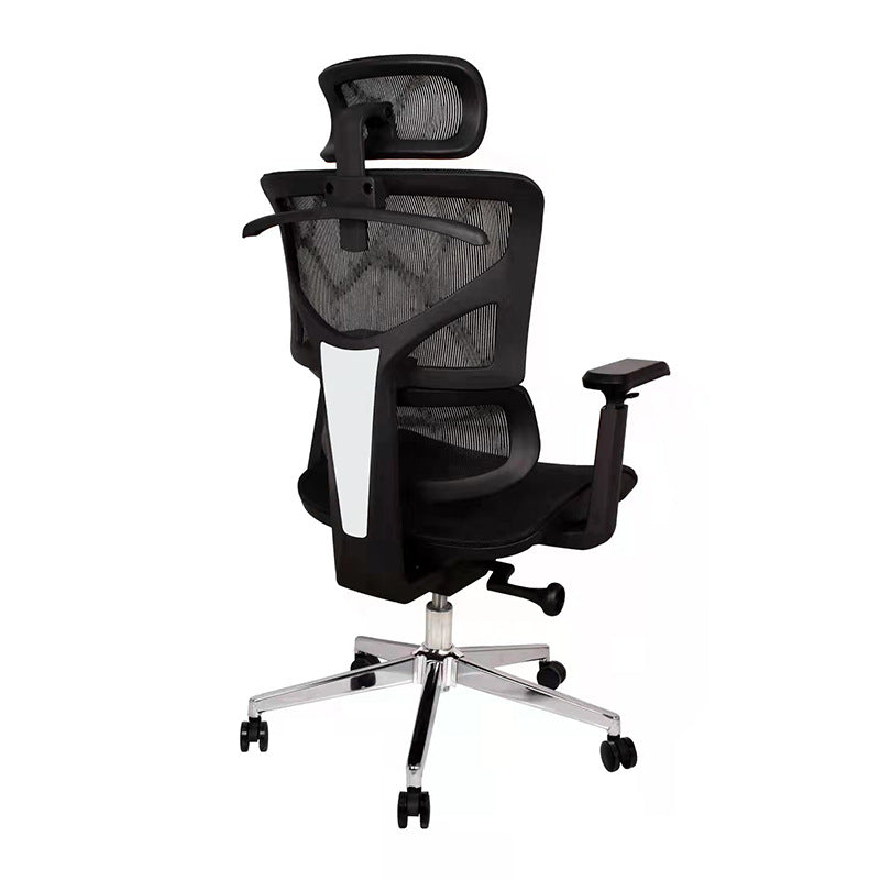 Contemporary Arm Chair Adjustable Seat Height Office Chair Pillow Included Clearhalo 'furn' 'furn_office_chair' 'Furniture' 'Office Chairs' 'Office Furniture' 'office_chair' 5856552