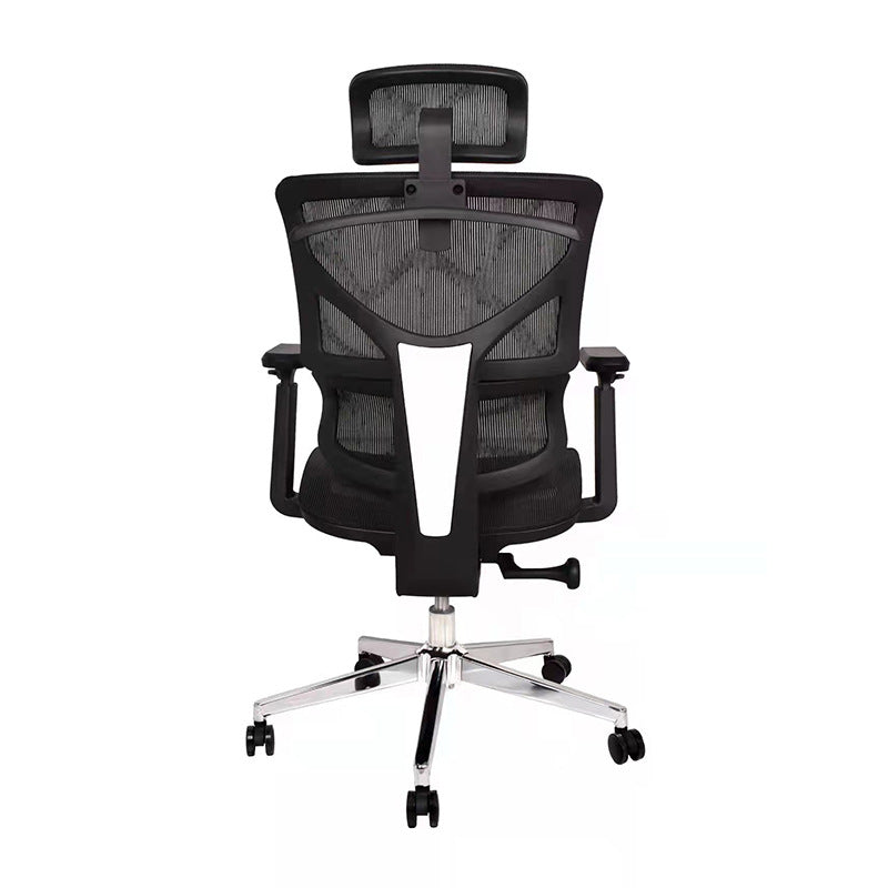 Contemporary Arm Chair Adjustable Seat Height Office Chair Pillow Included Clearhalo 'furn' 'furn_office_chair' 'Furniture' 'Office Chairs' 'Office Furniture' 'office_chair' 5856561