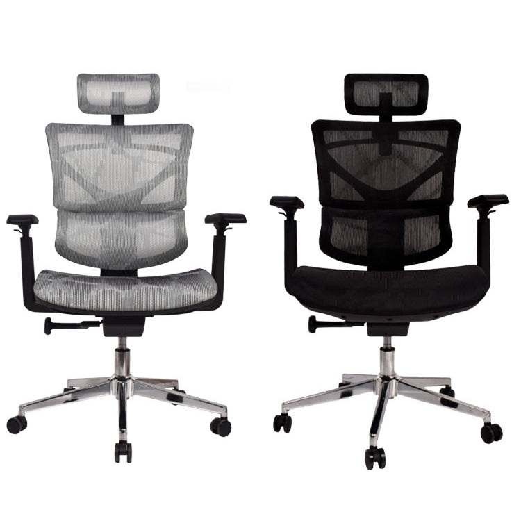 Contemporary Arm Chair Adjustable Seat Height Office Chair Pillow Included Clearhalo 'furn' 'furn_office_chair' 'Furniture' 'Office Chairs' 'Office Furniture' 'office_chair' 5856564