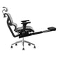 Contemporary Arm Chair Adjustable Seat Height Office Chair Pillow Included Silver 1 Piece With Footrest Clearhalo 'furn' 'furn_office_chair' 'Furniture' 'Office Chairs' 'Office Furniture' 'office_chair' 5856581