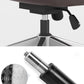 Silla moderna sin brazos para gerentes, silla de oficina de altura ajustable con ruedas