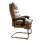 31"W Contemporary Arm Chair Upholstered Tilt Mechanism Swivel Chair Clearhalo 'furn' 'furn_office_chair' 'Furniture' 'Office Chairs' 'Office Furniture' 'office_chair' 5856636