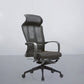 Fauteuil contemporain à bras fixes, repose-pieds, chaise de bureau, oreiller inclus