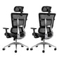 Contemporary Slide Office Chair High Back Adjustable Seat Height Desk Chair 2 Piece Set Clearhalo 'furn' 'furn_office_chair' 'Furniture' 'Office Chairs' 'Office Furniture' 'office_chair' 5856690