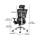 Contemporary Slide Office Chair High Back Adjustable Seat Height Desk Chair Clearhalo 'furn' 'furn_office_chair' 'Furniture' 'Office Chairs' 'Office Furniture' 'office_chair' 5856700