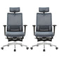 Contemporary Arm Chair Footrest Office Chair Pillow Included