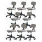 22" Wide Contemporary Office Chair Swivel Upholstered Desk Chair Light Grey 8 Piece Set With Footrest Clearhalo 'furn' 'furn_office_chair' 'Furniture' 'Office Chairs' 'Office Furniture' 'office_chair' 5856815