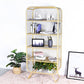 Light Luxury Metal Bookcase Shelf Closed Back Bookcase for Study Room Clearhalo 'Bookcases' 'furn' 'furn_bookcases' 'Furniture' 'Office Furniture' 5856886