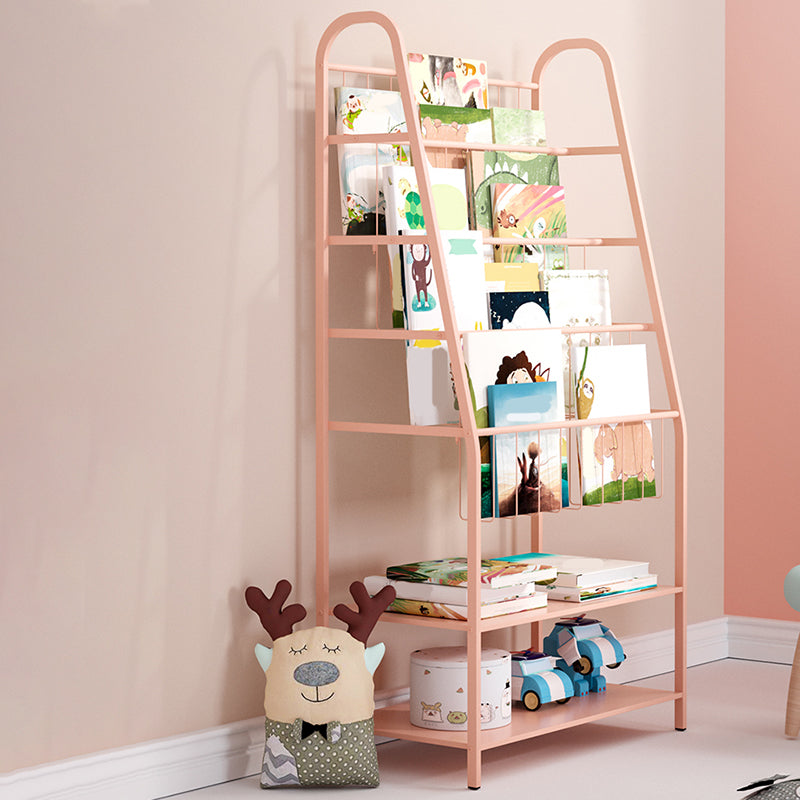 Scaffali per bambini contemporanei in metallo 6 scaffali per soggiorno