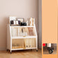 Contemporary Steel Shelf Bookcase with Doors Standard Bookshelf