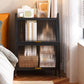 Contemporary Steel Shelf Bookcase with Doors Standard Bookshelf