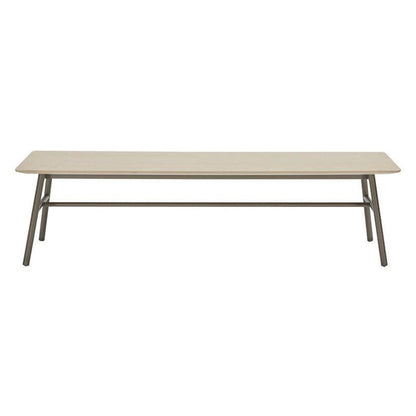 Rectangle Solid Color Seating Bench Solid Wood Bench in Pine 59"L x 14"W x 18"H Clearhalo 'Benches' 'Chairs & Seating' 'furn' 'furn_benches' 'Furniture' 'Living Room Furniture' 5857334