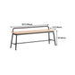 Rectangle Solid Color Seating Bench Solid Wood Bench in Pine Clearhalo 'Benches' 'Chairs & Seating' 'furn' 'furn_benches' 'Furniture' 'Living Room Furniture' 5857340
