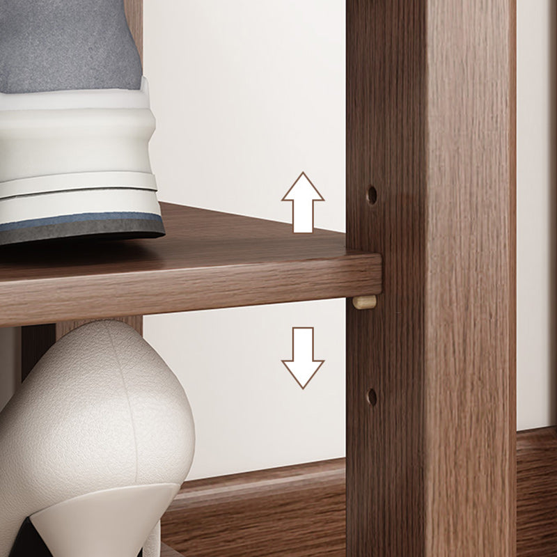 Rectangle 11.8" Wide Entryway Bench Modern Solid Wood Bench with Storage Clearhalo 'Benches' 'Chairs & Seating' 'furn' 'furn_benches' 'Furniture' 'Living Room Furniture' 5857372