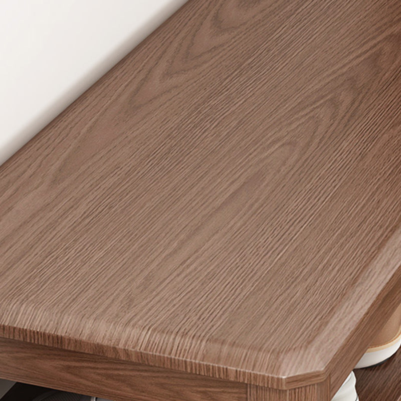 Rectangle 11.8" Wide Entryway Bench Modern Solid Wood Bench with Storage Clearhalo 'Benches' 'Chairs & Seating' 'furn' 'furn_benches' 'Furniture' 'Living Room Furniture' 5857374