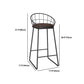 Modern 1/9 Pieces Bar Table Set Rectangle Pine Wood Counter Table for Milk Tea Shop