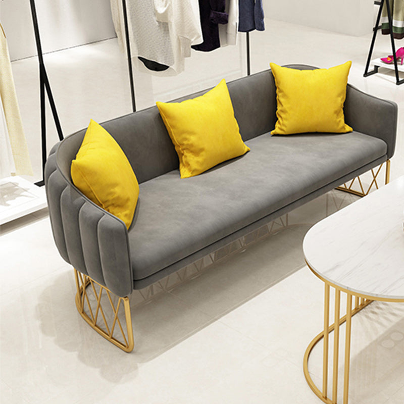 Sofá de brazo de esmoquin de 25.59 "de ancho con sofá moderno apretado para sala de estar