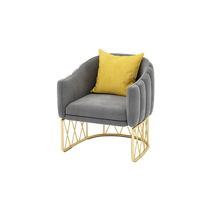 Sofá de brazo de esmoquin de 25.59 "de ancho con sofá moderno apretado para sala de estar