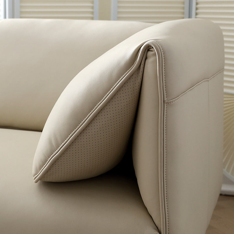 Soludo cuscino cucito di divano moderno a sedere per cuscinetto in pelle finta - 26,77 "h