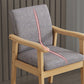 Mid-century Solid Wood Frame Removable Slipcover Accent Armchair Clearhalo 'Accent Chairs' 'accent_chairs' 'Chairs & Seating' 'furn' 'furn_accent_chairs' 'Furniture' 'Living Room Furniture' 5859672