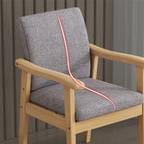 Mid-century Solid Wood Frame Removable Slipcover Accent Armchair Clearhalo 'Accent Chairs' 'accent_chairs' 'Chairs & Seating' 'furn' 'furn_accent_chairs' 'Furniture' 'Living Room Furniture' 5859672