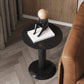 Round Pedestal End Table Modern Wood Side End Table for Living Room Clearhalo 'Coffee & Accent Tables' 'End & Side Tables' 'end_side_tables' 'furn' 'furn_end_side_tables' 'Furniture' 'Living Room Furniture' 5860022
