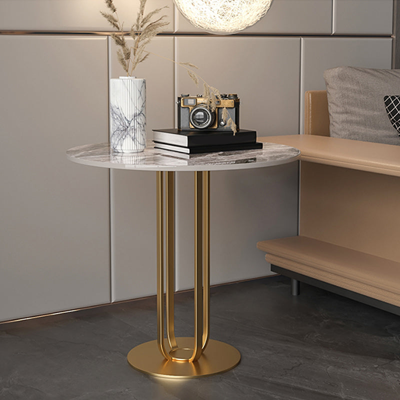 Tavolo angolo rotondo minimalista moderno di divano di divano piedistallo moderno