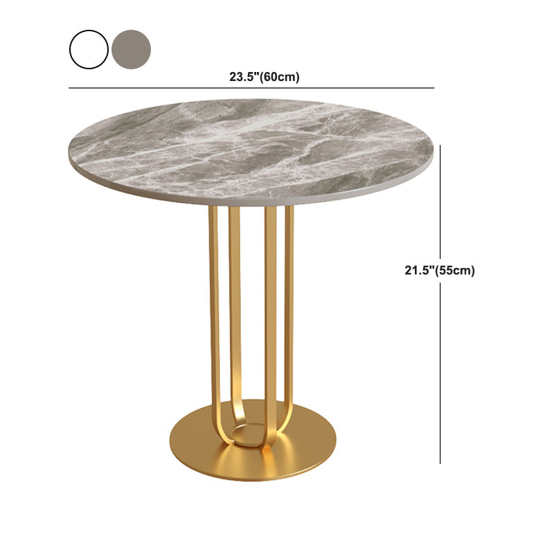 Tavolo angolo rotondo minimalista moderno di divano di divano piedistallo moderno