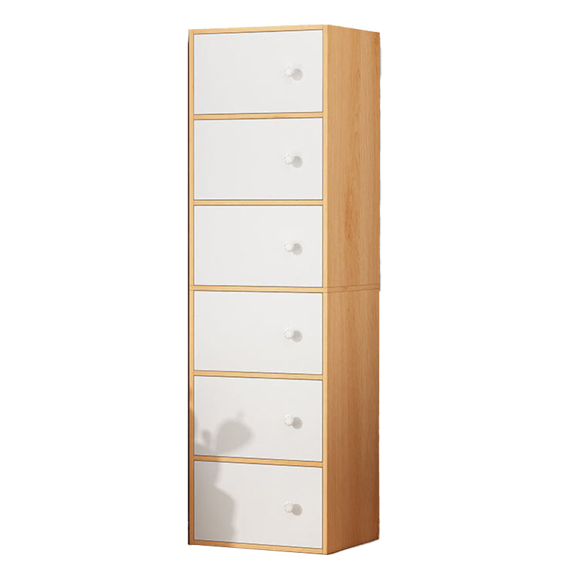 Contemporary 15.74" Wooden Cabinet , Rectangle Accent Cabinet Clearhalo 'Cabinets & Chests' 'cabinets_chests' 'furn' 'furn_cabinets_chests' 'Furniture' 'Living Room Furniture' 5860700