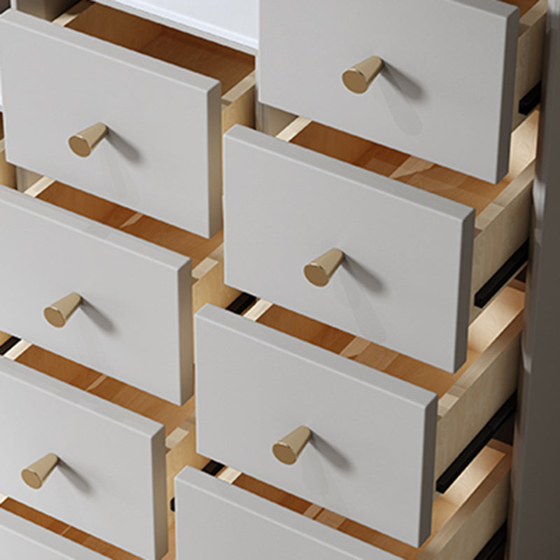 CHOSE DE BOIS DE 15,75 ", coffre d'accent rectangle avec tiroirs