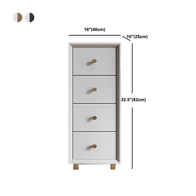 CHOSE DE BOIS DE 15,75 ", coffre d'accent rectangle avec tiroirs