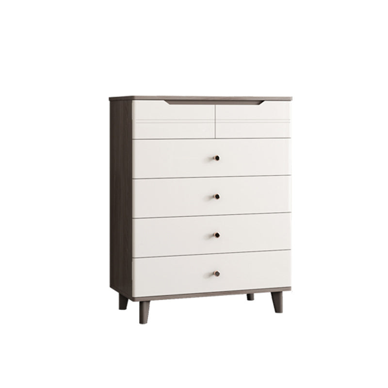 Rectangle Wooden Chest, Contemporary Accent Chest with Drawers 31"L x 16"W x 41"H Clearhalo 'Cabinets & Chests' 'cabinets_chests' 'furn' 'furn_cabinets_chests' 'Furniture' 'Living Room Furniture' 5860749