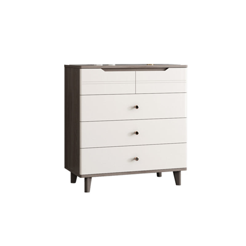 Rectangle Wooden Chest, Contemporary Accent Chest with Drawers 31"L x 16"W x 33"H Clearhalo 'Cabinets & Chests' 'cabinets_chests' 'furn' 'furn_cabinets_chests' 'Furniture' 'Living Room Furniture' 5860757